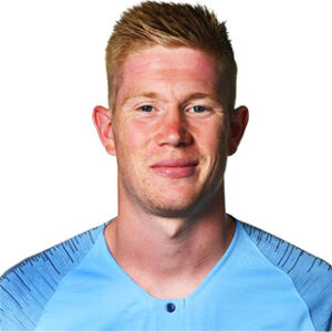 Ficha técnica do jogador Kevin De Bruyne. Lances, características e informações do meia do Manchester City.